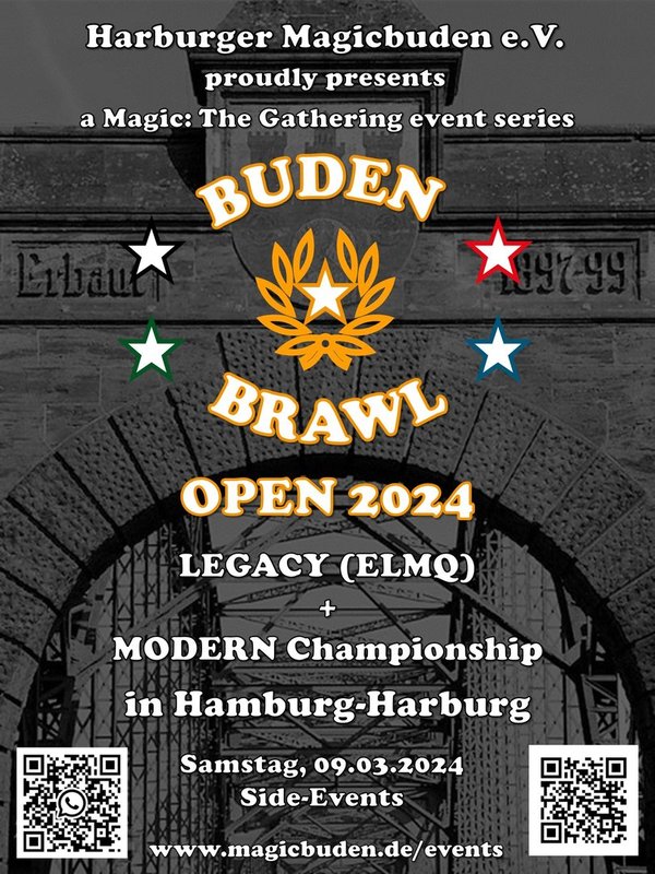 Ticket Buden Brawl Open 2024 - MODERN Championship (VVK) - 09.03.2024